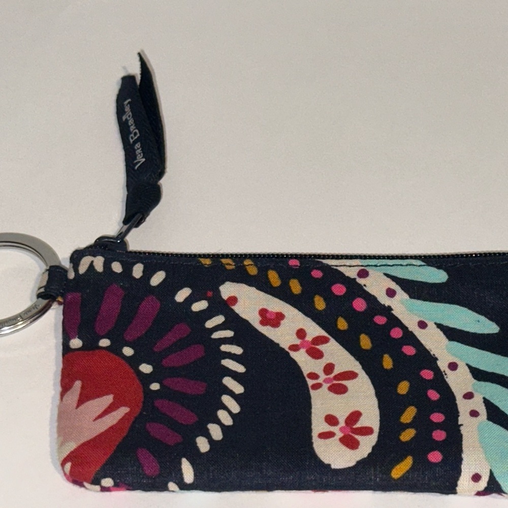 Vera Bradley Slim Card ID Holder KeyChain